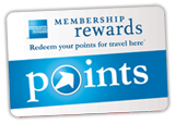 Membership Rewards Point - Redeem your points for travel here^